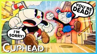the rage of playing cuphead.