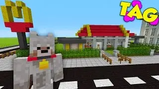 Minecraft Xbox Tag - McDonalds !!!