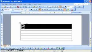 Centering Text in MS Word