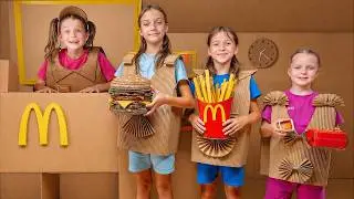 Stephi Cleans Up the Cardboard Mall and Learns to Stay Tidy | Challenge