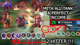 META TANK AND PERFECT INCOME ! MAGIC CHESS BANG BANG