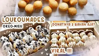 HAS BEEN WATCHED BY 2 MILLION VIEWS... 3 Ingredient GLAZED DONUTS! (Loukoumades)