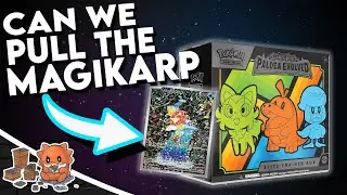 Can I Pull The Special Magikarp | Paldea Evolved ETB Opening