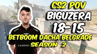CS2 POV | paiN biguzera (18/15) vs HEROIC (Dust2) BetBoom Dacha Belgrade Season 2