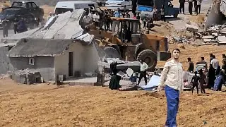 Great destruction, terrible shock to the nomadic people, demolition of houses without permission
