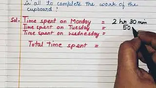 Class 5 | Chapter 9| Time| Exercise 9 B(Part 2)
