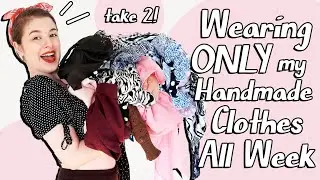 I wore only DIY clothes... ALL WEEK! 😬