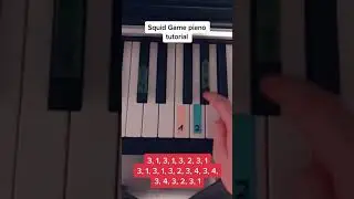 SQUID GAME PIANO TUTORIAL