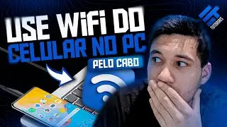 Como Usar a INTERNET DO CELULAR NO PC pelo Cabo USB (Rápido e Fácil)