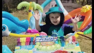 Learn COLORS with BUNCH O BALLOONS | Nursery Rhymes and Children Learning Songs