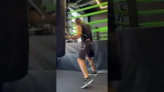 Как убрать замах руки при ударе! 