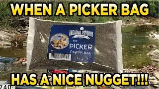 ProspectingGear.com 2lb Indiana Picker Bag Gold Paydirt Review 