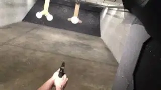 S&W M&P 9mm, vortex venom red dot, 21ft,