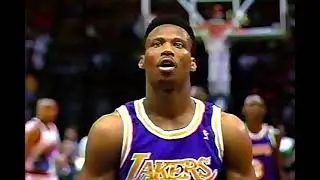 Lakers at 76ers, 1993 (Chick/Stu)