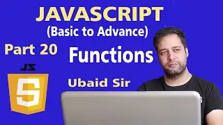 JavaScript Tutorial in Urdu for Beginners [Part 20] - Function in JavaScript | Javascript Function