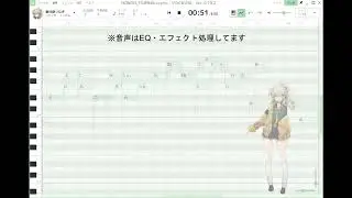 【春日部つむぎ】炎のたからもの（「ルパン三世　カリオストロの城」主題歌）弾き語り風【VOICEVOX（ハミング）カバー】