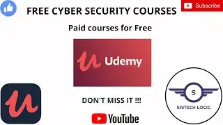 Top Cyber Security UDEMY Courses for Free | Enroll Now | UDEMY | Get Certificate of completion.