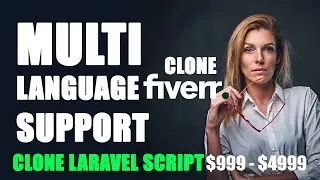 Fiverr clone script php multi language support
