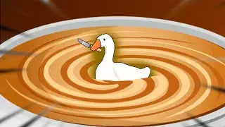 Гуси ограбили богача:Goose game