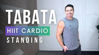 FAST Total Body TABATA Workout | TORCH CALORIES - All Standing Sweaty Cardio
