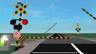 RetroStudio Japanese Railroad Crossing Test 1