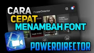 how to add fonts in the power director