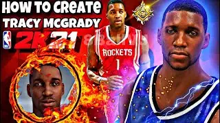 NBA 2K21 How To Create Tracy McGrady