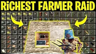 Rust RAIDING RICH FARMER BASE - Decayed Base Loot + ECO RAIDING A CLAN (Rust Raids PvP)