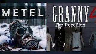 Metel Horror Escape Chapter 4 Vs Granny 4 The Rebellion