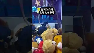 원피스 쵸파 밀판 인형뽑기 #인형뽑기 #뽑기 #뽑기뽀끼 #원피스 #쵸파 #뽑기꿀팁 #청주오락실 #오락실 #청주데이트 #광주데이트  #clawmachine  #cranegame