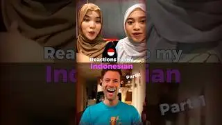 Amazing German Polyglot Stuns with his Indonesian, Part 1!