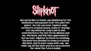 Jay Weinberg leaving Slipknot