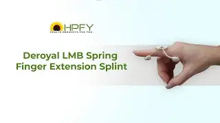 Revitalize Your Finger Mobility with Deroyal LMB Spring Finger Extension Splint | HPFY