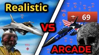 REALISTIC VS ARCADE EXPERIENCE IN 2024 (top tier arcade is traumatizing)
