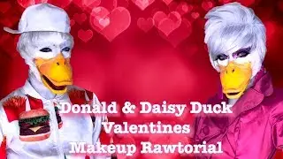 Daisy And Donald Duck Valentines Makeup Rawtorial