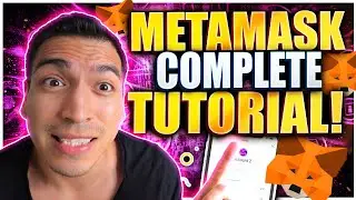 MetaMask Tutorial (2022) For Beginners! The COMPLETE Crypto Wallet Walkthrough!