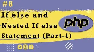 if else and Nested if else Statement in PHP (Hindi)