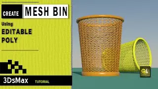 Modeling MESH BIN in 3dsmax | @Quick3D