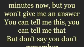 Stuttering (Instrumental) - Fefe Dobson