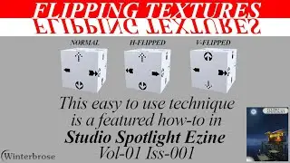 Flipping Textures on Objects in Daz Studio