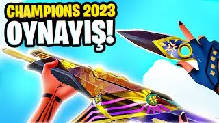 Valorant'ın *YENİ* 2023 CHAMPIONS SETİ OYNAYIŞ!!