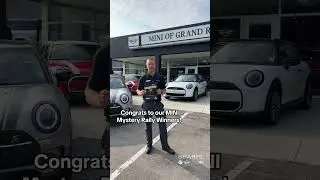 Congrats to our winners! We will be in contact to send you your prizes! #minicooper
