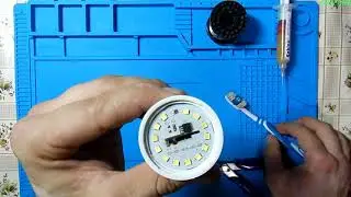 ремонт светодиодной лампочки - led light bulb repair