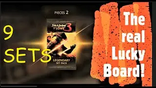 Shadow Fight 3 - Lucky Board Gave Me 9 NEW Sets - MARK Marathon Completion