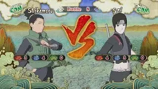 Naruto Shippuden: Ultimate Ninja Storm 3, Shikamaru Nara VS Sai!
