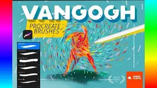 Brushes For Procreate: VAN GOGH brushes for Procreate 5