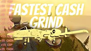 The FASTEST A-10 CASH AND EXP GRIND | Blackhawk Rescue Mission 5 | Roblox