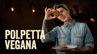Polpetta de carne recheada com queijo VEGANA 🌱