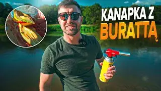 KANAPKA Z BURRATĄ - JEDZENIE BUSCRAFT - DZIKA POTRAWA - JAK SMAKUJE OLIWKA BRAZIL