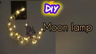 Diy moon lamp with 3D pen.    #lofi #moonlamp #geometricmodels #3dpenart #wallhanging #diy